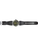 Invicta DNA Silicone Strap Grey And Black Multifunction Dial Quartz 44225 100M Mens Watch