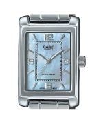 Casio Standard Analog Stainless Steel Mother Of Pearl Dial Quartz LTP-1234DS-2A Women's Watch