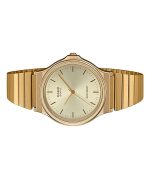 Casio Analog Gold Tone Stainless Steel Champagne Dial Quartz MQ-24G-9E Men's Watch