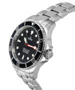 Ratio FreeDiver Sapphire Stainless Steel Black Dial Automatic RTF041 200M Mens Watch