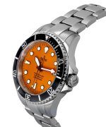 Ratio FreeDiver Sapphire Stainless Steel Orange Dial Automatic RTF045 200M Mens Watch