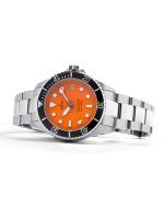 Ratio FreeDiver Sapphire Stainless Steel Orange Dial Automatic RTF045 200M Mens Watch