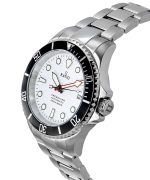 Ratio FreeDiver Sapphire Stainless Steel White Dial Automatic RTF047 200M Mens Watch