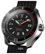 Ratio FreeDiver X Marine Black With Black Ceramic Inlay Automatic Diver RTX001 200M Men's Watch