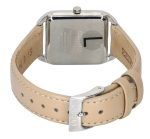 Seiko Analog Leather Strap Beige Dial Quartz SWR089P1 Women's Watch