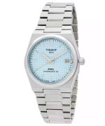 Tissot T-Classic PRX Powermatic 80 Stainless Steel Ice Blue Dial Automatic T137.207.11.351.00 100M Women's Watch