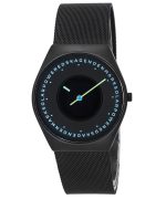 Refurbished Skagen Grenen Solar Halo Midnight Stainless Steel Mesh Black Dial SKW6874 Men's Watch