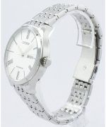 Refurbished Citizen Stainless Steel White Textured Dial Automatic NH8350-59A Men's Watch