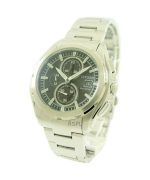 Refurbished Citizen Eco-Drive Chronograph Stainless Steel Black Dial CA0270-59F 100M Men's Watch