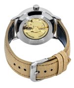 Zeppelin LZ-129 Hindenburg Recycled Fishnet Plastic Strap Beige Dial Automatic 80645N Men's Watch