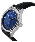 Oris Classic Date Leather Strap Blue Dial Automatic 01 733 7719 4075-07 5 20 35 Men's Watch