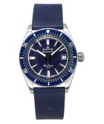 Edox Skydiver Limited Special Blue Dial Automatic Diver's 80131 3BUC BUICO 300M Men's Watch With Extra Strap