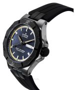 Edox Delfin The Original Rubber Strap Grey Dial Automatic Diver's 88008 37GNCA GBEI 200M Men's Watch