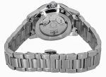 Bulova Marine Star Stainless Steel Open Heart Blue Dial Automatic 98L317 100M Womens Watch