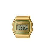 Casio Vintage Digital Gold Tone Dial Quartz A158WEGV-9A Unisex Watch