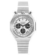 Citizen Tsuno Bull Head Chronograph Stainless Steel Silver Dial Quartz AN3700-62A Mens Watch