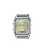 Casio Vintage Analog Digital Light Champagne Dial Quartz AQ-230A-9AMQY Unisex Watch