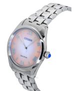 Citizen L Stainless Steel Copper Dial Eco-Drive EM1140-80X Women's Watch