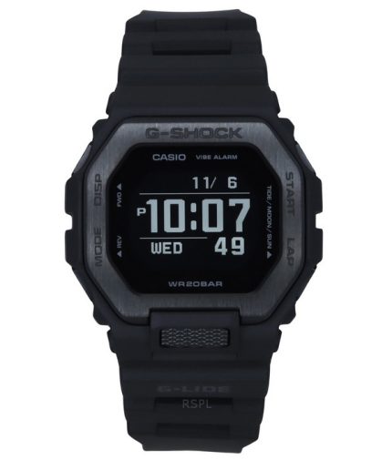 Casio G-Shock G-Lide Digital Smartphone Link Resin Strap Quartz GBX-100NS-1 200M Men's Watch