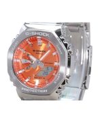 Casio G-Shock G-Steel Analog Digital Orange Dial Quartz GM-2110D-4A 200M Men's Watch