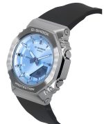 Casio G-Shock Analog Digital Bio-Based Resin Strap Light Blue Dial Quartz GM-S2110-2A 200M Women's Watch