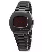 Hamilton American Classic PSR Digital Stainless Steel Black Dial Quartz H52404130 100M Men's Watch