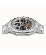 Ingersoll The Spirit Moon Phase Stainless Steel Silver Skeleton Dial Automatic I15802 Men's Watch