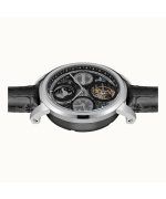 Ingersoll The Arc Moon Phase Leather Strap Black Skeleton Dial Automatic I16001 Men's Watch