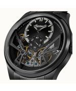 Ingersoll The Naismith Stainless Steel Black Skeleton Dial Automatic I16102 Men's Watch