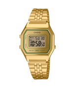 Casio Vintage Digital Gold Tone Stainless Steel Bracelet Quartz LA680WEGV-9A Women's Watch