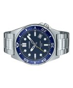 Casio Standard Analog Stainless Steel Blue Dial Quartz MTD-135D-2AV Men's Watch