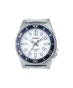 Casio Standard Analog Stainless Steel White Dial Quartz MTD-135D-7AV Men's Watch