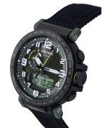 Casio ProTrek Analog Digital Bio Based Resin And Cloth Strap Green Dial Solar PRG-601YB-3 100M Men's Watch