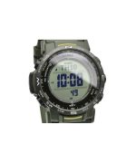 Casio Pro Trek Digital Bio-Based Resin Strap Tough Solar PRW-35Y-3B 100M Unisex Watch