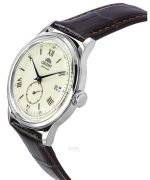 Orient Classic Bambino Version 2 Small Seconds Brown Leather Strap Champagne Dial Automatic RA-AP0105Y Men's Watch