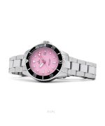 Ratio FreeDiver Sapphire Stainless Steel Candy Pink Dial Quartz RTFL809 200M Women's Watch