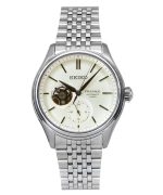 Seiko Presage Classic Shiro-iro Stainless Steel Warm White Dial Automatic SPB469J1 100M Men's Watch