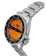 Seiko 5 Sports SKX Style The New Double Hurricane Special Edition Orange Dial Automatic SRPK11K1 100M Mens Watch