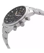 Seiko Discover More Sport Chronograph Stainless Steel Black Dial Quartz SSB447P1 100M Men's Watch