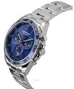 Victorinox FieldForce Classic Chronograph Stainless Steel Blue Dial Quartz 241901 100M Men's Watch