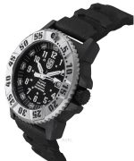 Luminox MIL-SPEC Rubber And Nylon Strap Black Dial Quartz Diver's XL.3351.1.SET 300M Men's Watch With Extra Strap