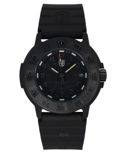 Luminox Original Navy Seal Rubber Strap Black Dial Quartz Diver's XS.3001.EVO.BO.S 200M Men's Watch