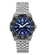 Luminox Pacific Diver Ripple Stainless Steel Blue Dial Quartz XS.3123M.SET.1 200M Men's Watch With Extra Strap