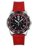 Luminox Pacific Diver Chronograph Rubber Strap Black Dial Quartz XS.3155 200M Men's Watch