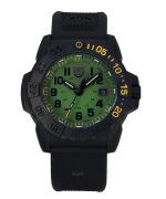 Luminox Navy SEAL Foundation Rubber Strap Green Dial Quartz Divers XS.3517.NSF.SET 200M Mens Watch With Extra Strap