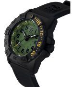 Luminox Navy SEAL Foundation Rubber Strap Green Dial Quartz Divers XS.3517.NSF.SET 200M Mens Watch With Extra Strap