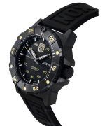 Luminox Master Carbon SEAL Limited Edition Rubber Strap Black Dial Automatic Diver's XS.3865.GOLD 200M Men's Watch