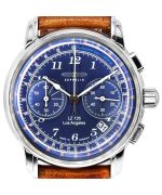 Zeppelin LZ126 Los Angeles Chronograph Blue Dial Quartz Z76143 Men's Watch