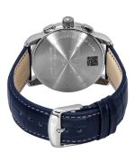 Zeppelin 100 Jahre Chronograph Leather Strap Blue Dial Quartz 86703 Men's Watch