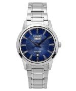 Citizen Eco-Drive Stainless Steel Blue Dial AW0100-86L Men's Watch